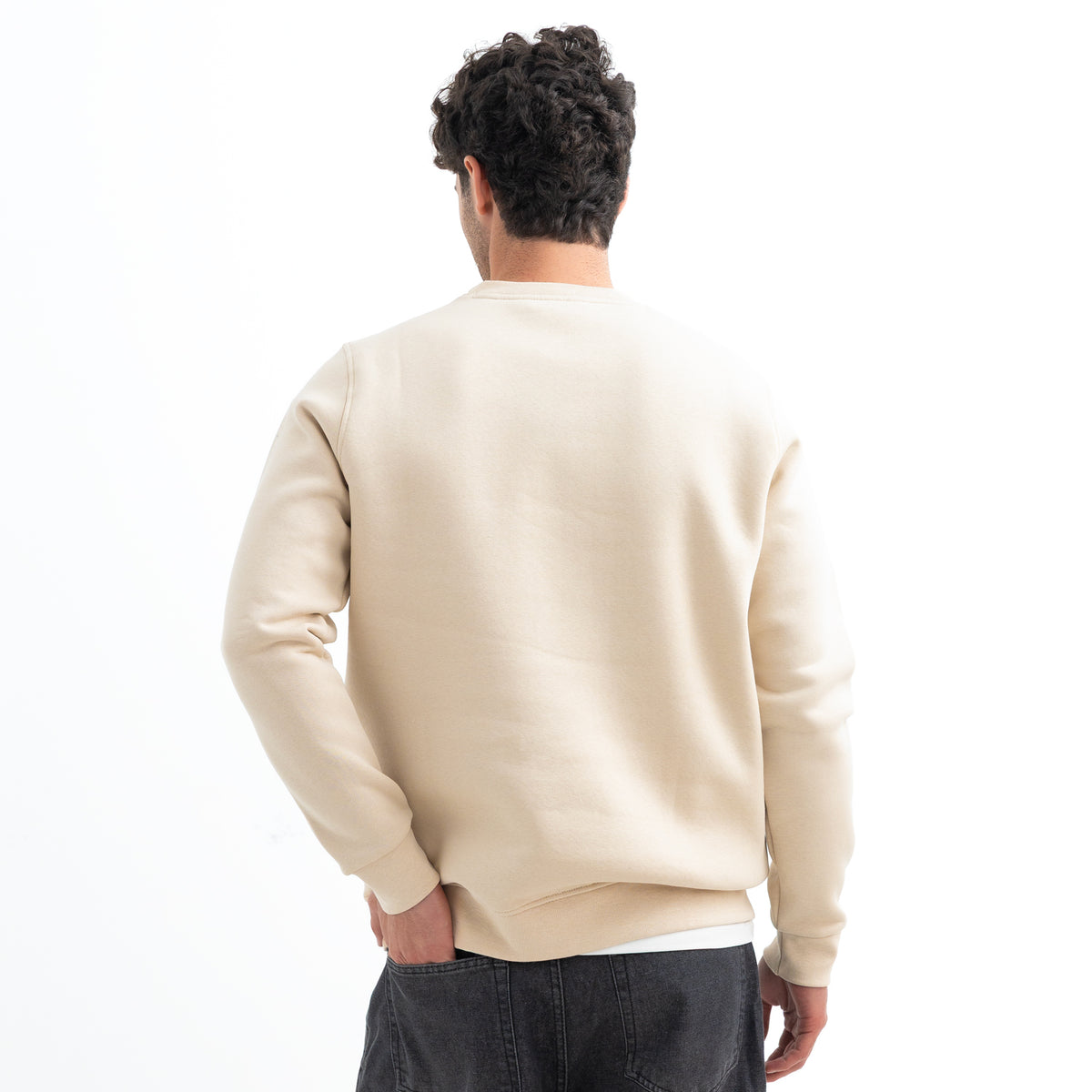 Sweatshirt Round Basic SWS-000356-W27