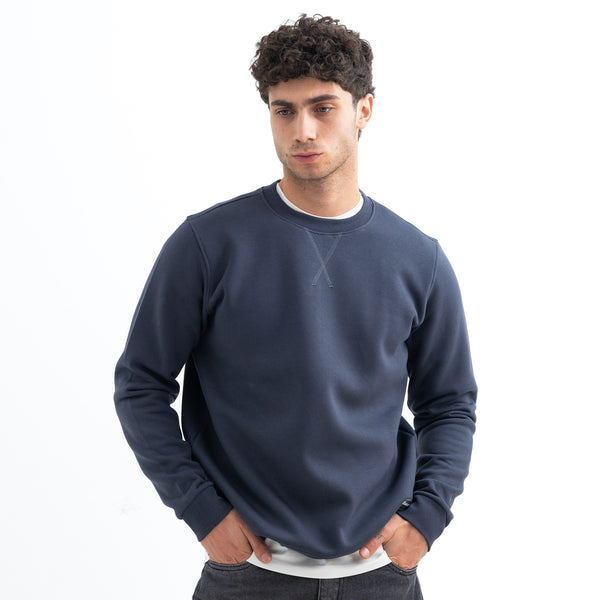 Sweatshirt Round Basic SWS-000356-W27