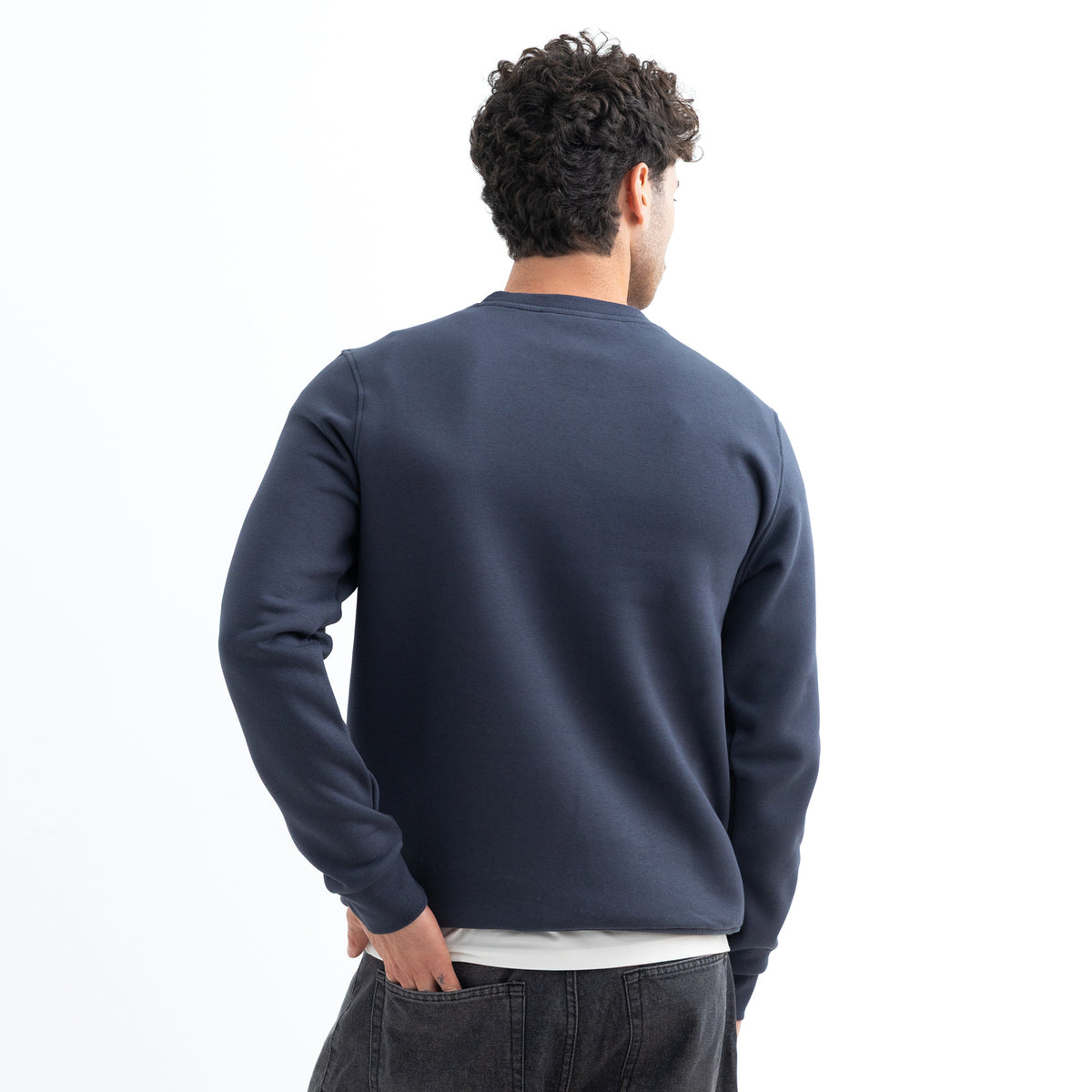 Sweatshirt Round Basic SWS-000356-W27