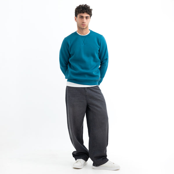 Sweatshirt Round Basic SWS-000356-W27