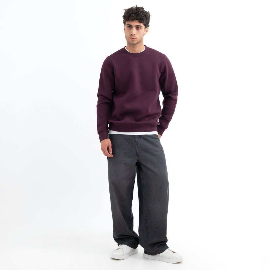 Sweatshirt Round Basic SWS-000356-W27