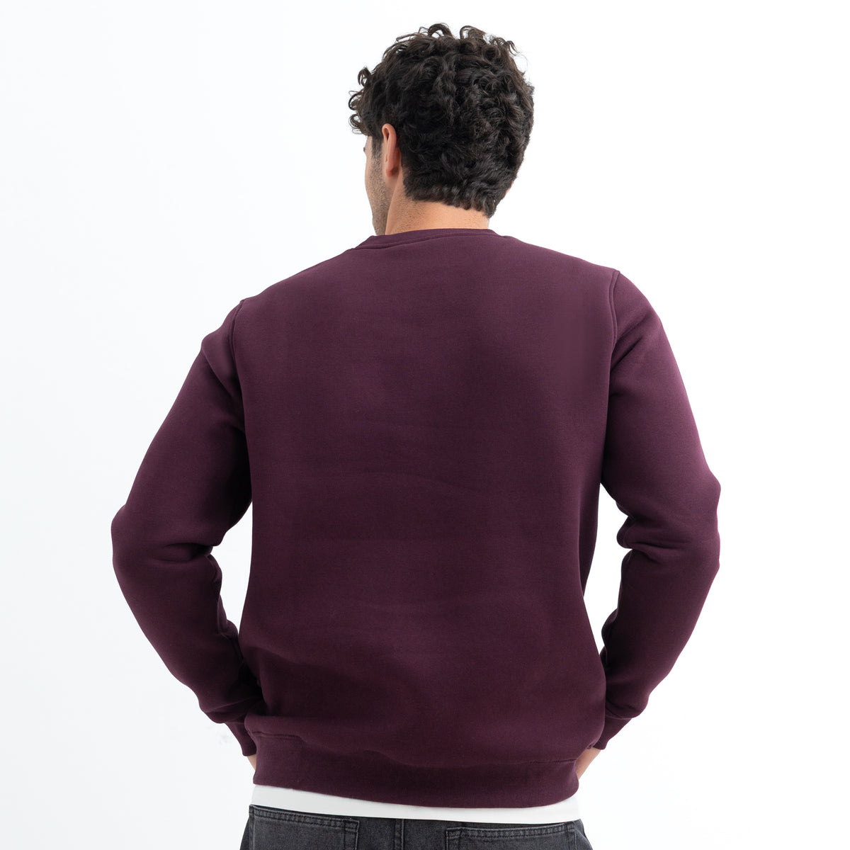 Sweatshirt Round Basic SWS-000356-W27