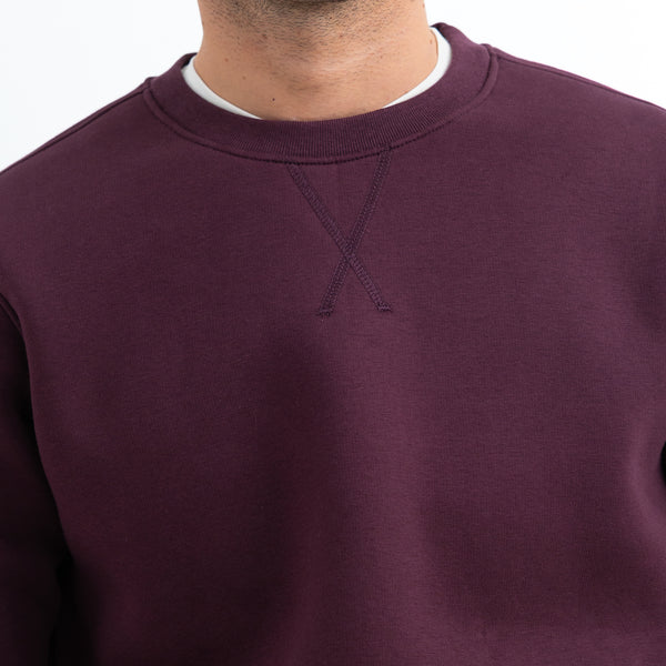 Sweatshirt Round Basic SWS-000356-W27