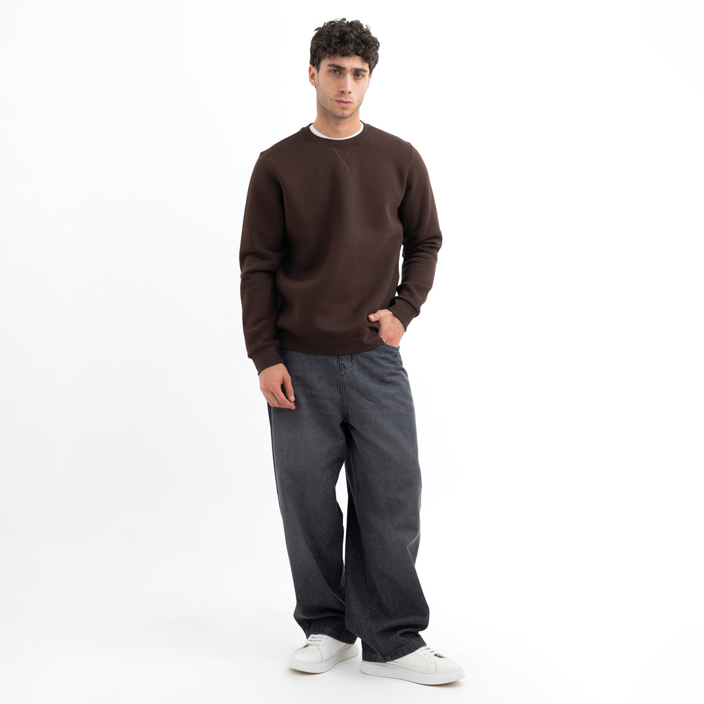 Sweatshirt Round Basic SWS-000356-W27