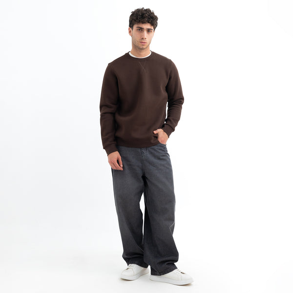 Sweatshirt Round Basic SWS-000356-W27
