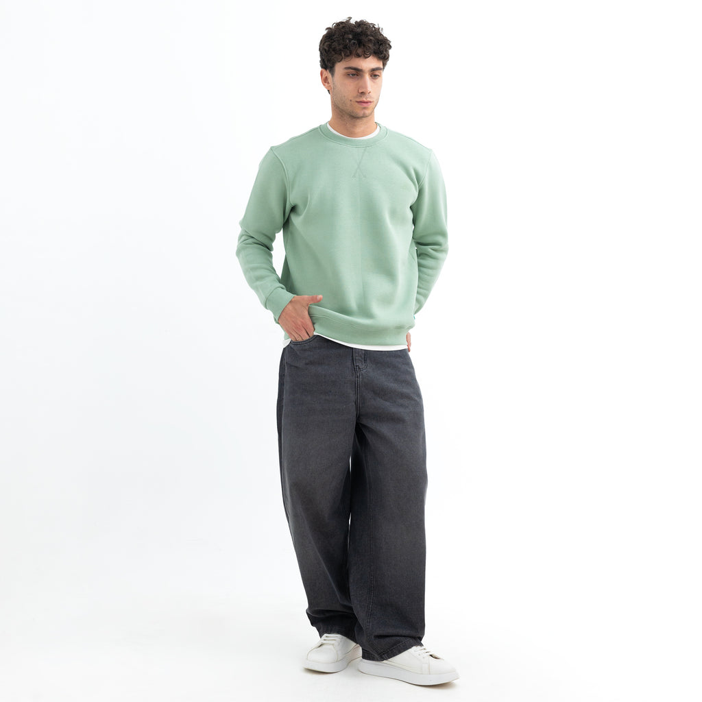 Sweatshirt Round Basic SWS-000356-W27