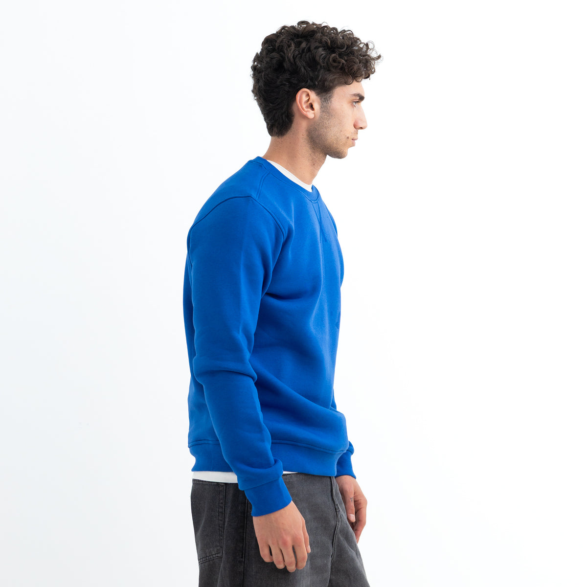 Sweatshirt Round Basic SWS-000356-W27