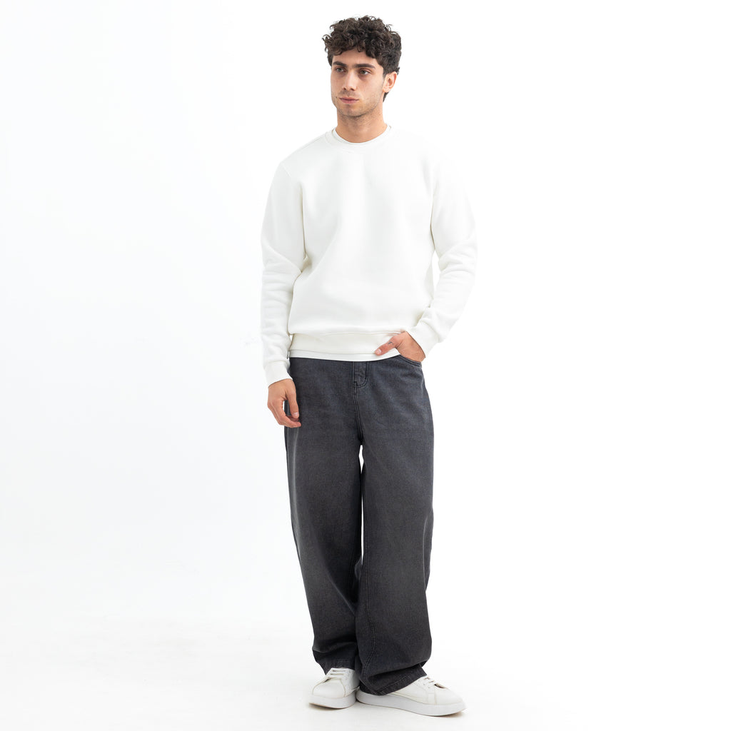 Sweatshirt Round Basic SWS-000356-W27