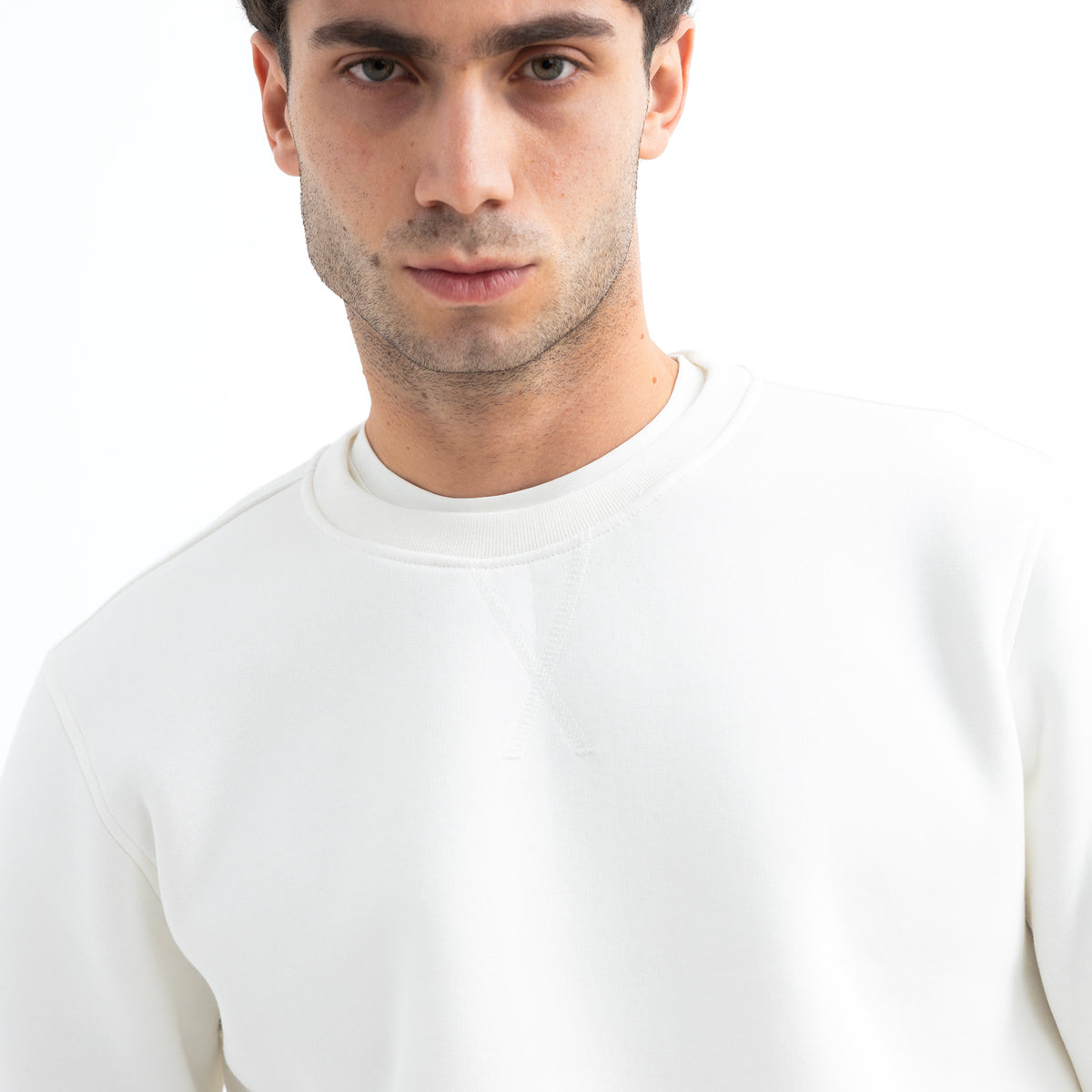 Sweatshirt Round Basic SWS-000356-W27
