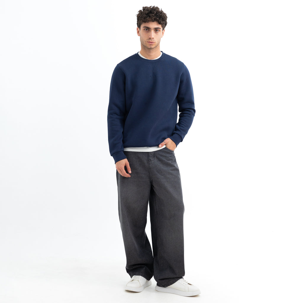 Sweatshirt Round Basic SWS-000356-W27