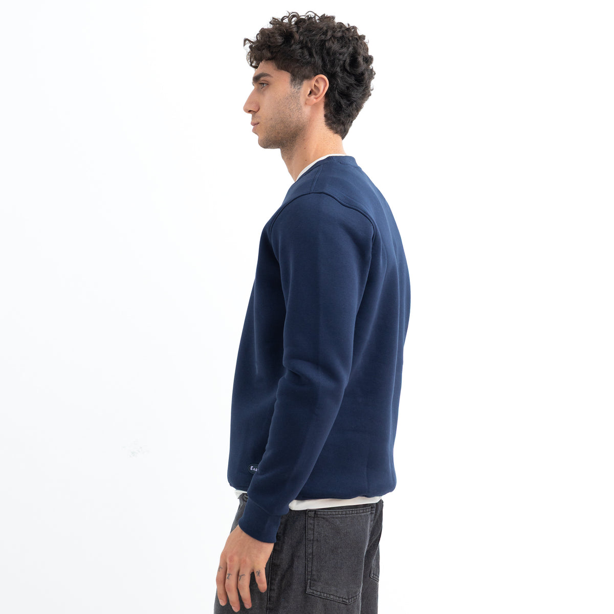Sweatshirt Round Basic SWS-000356-W27
