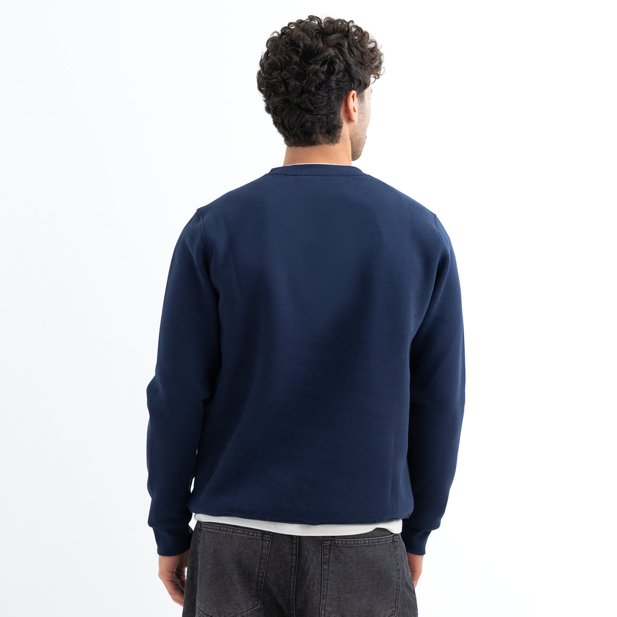 Sweatshirt Round Basic SWS-000356-W27