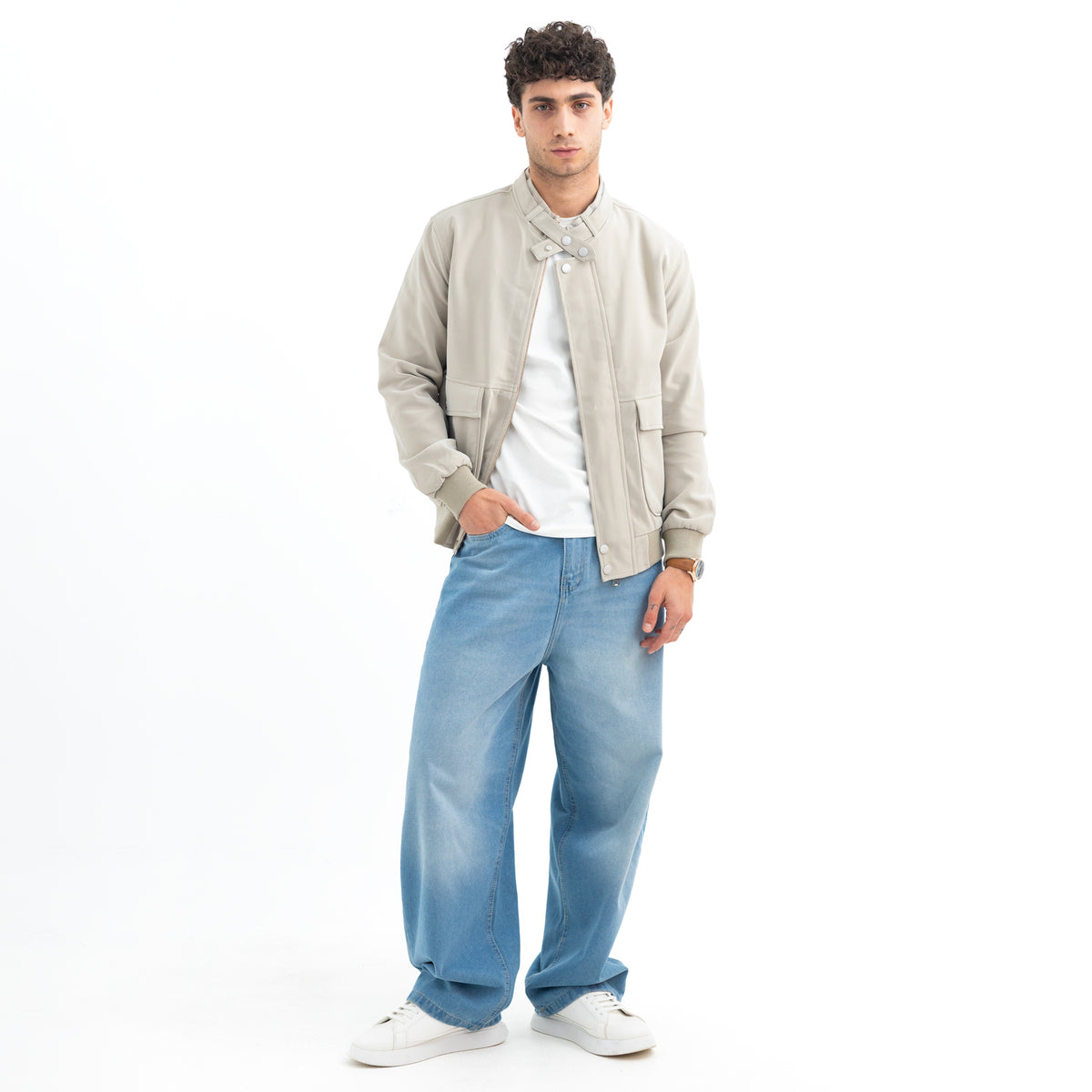 Jacket Zippered Basic JA-08-W27