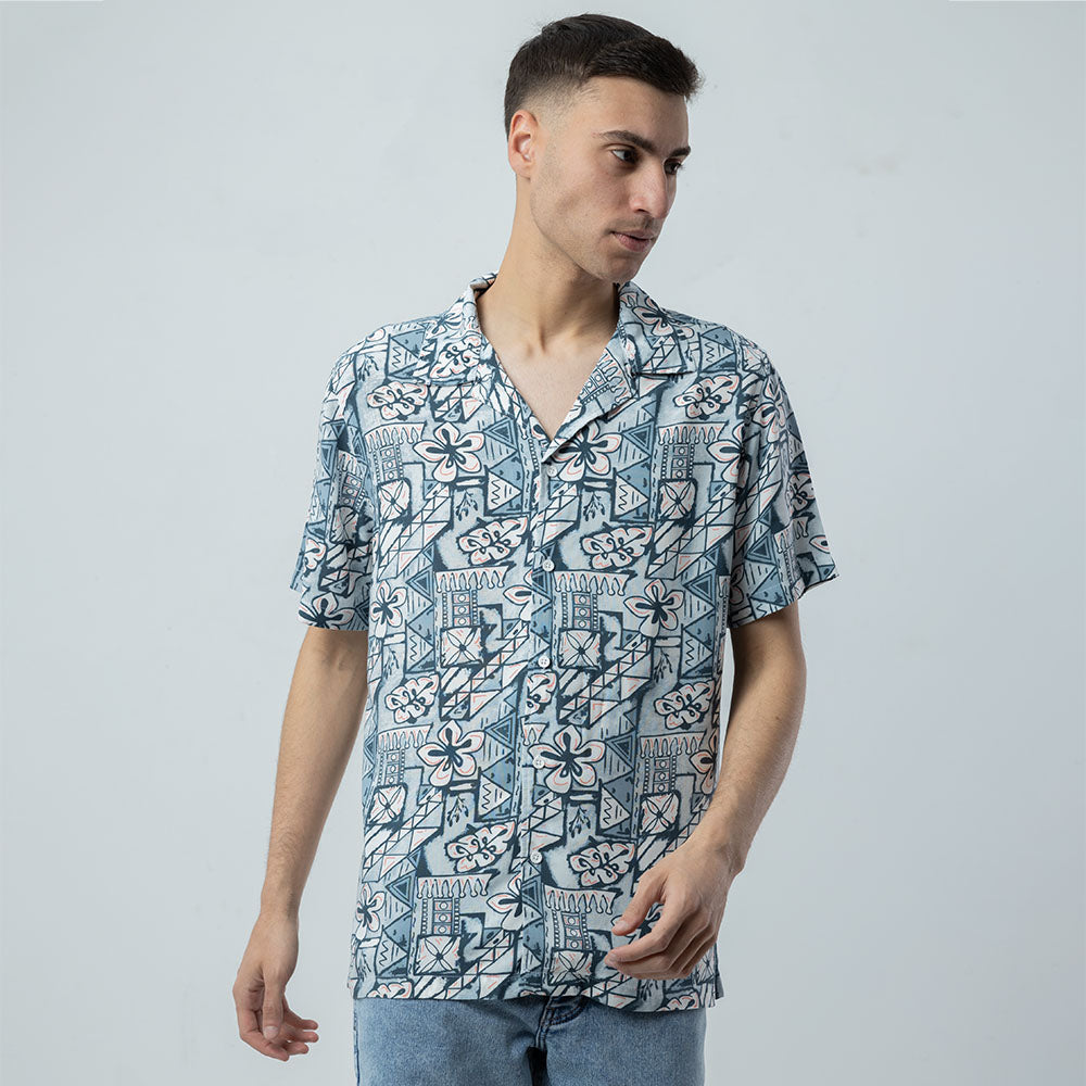 Shirt S/S Printed-SH-338