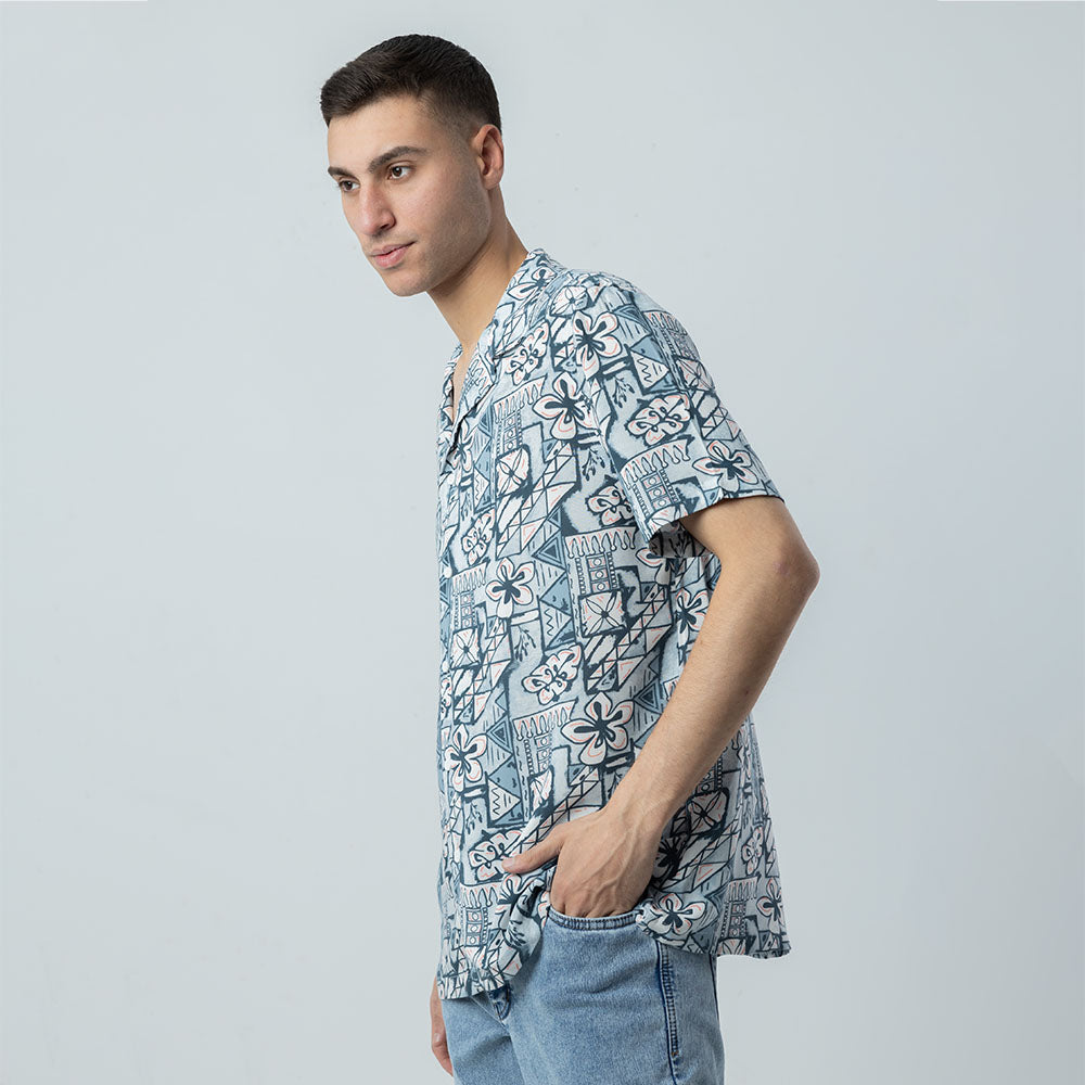 Shirt S/S Printed-SH-338