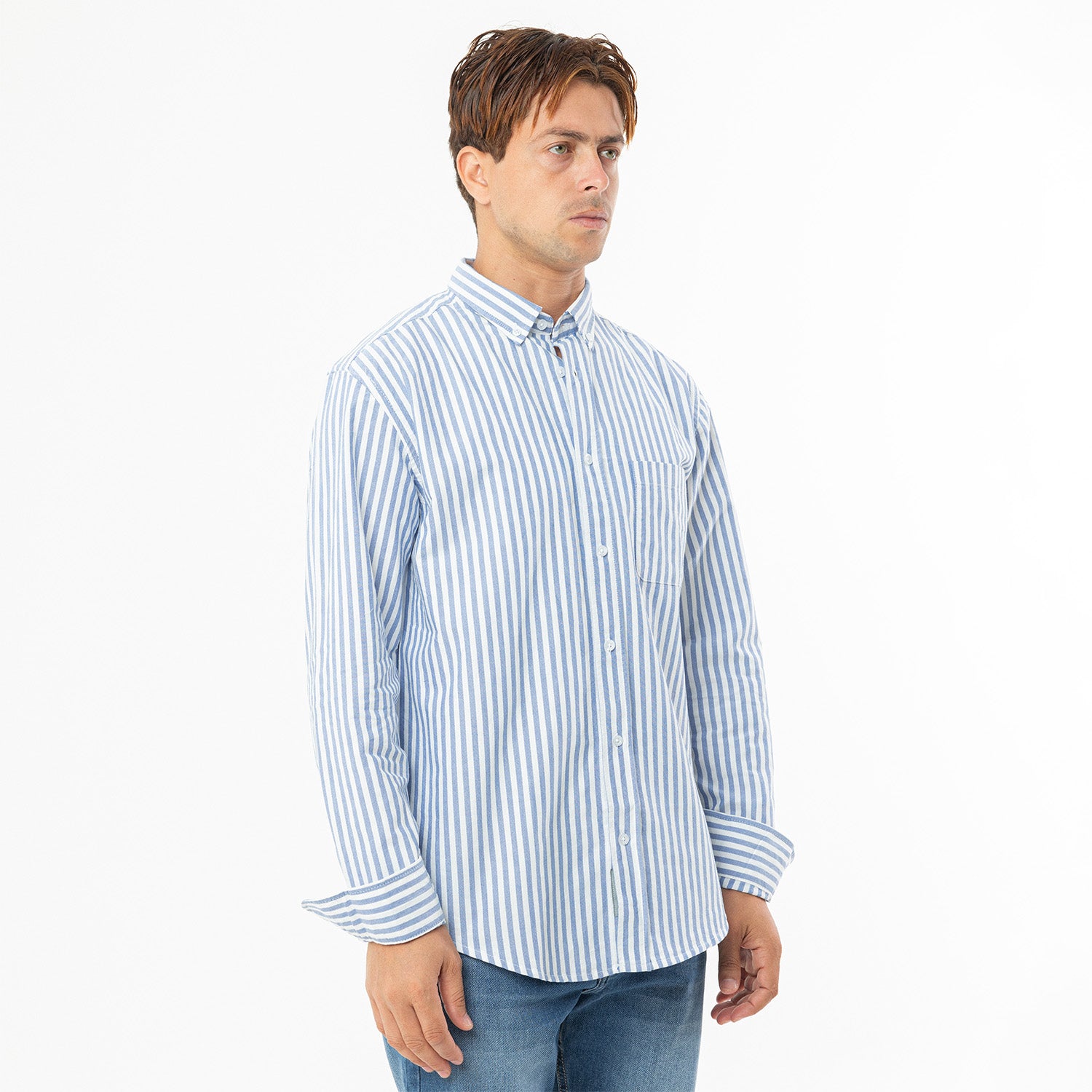 Shirt L/S Basic-SH-371