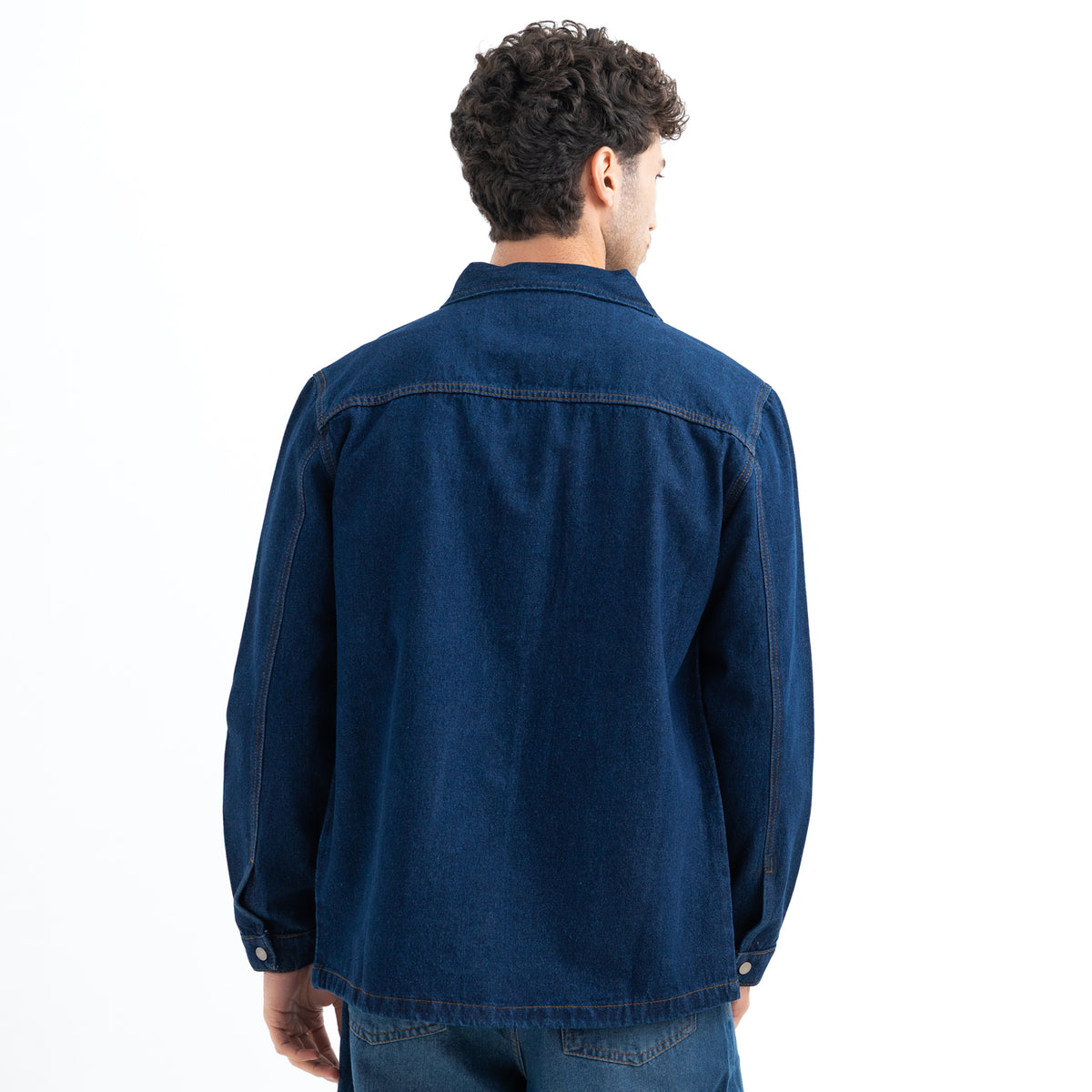 Over shirt L/S Denim 2 Pockets SHR-000441-W27