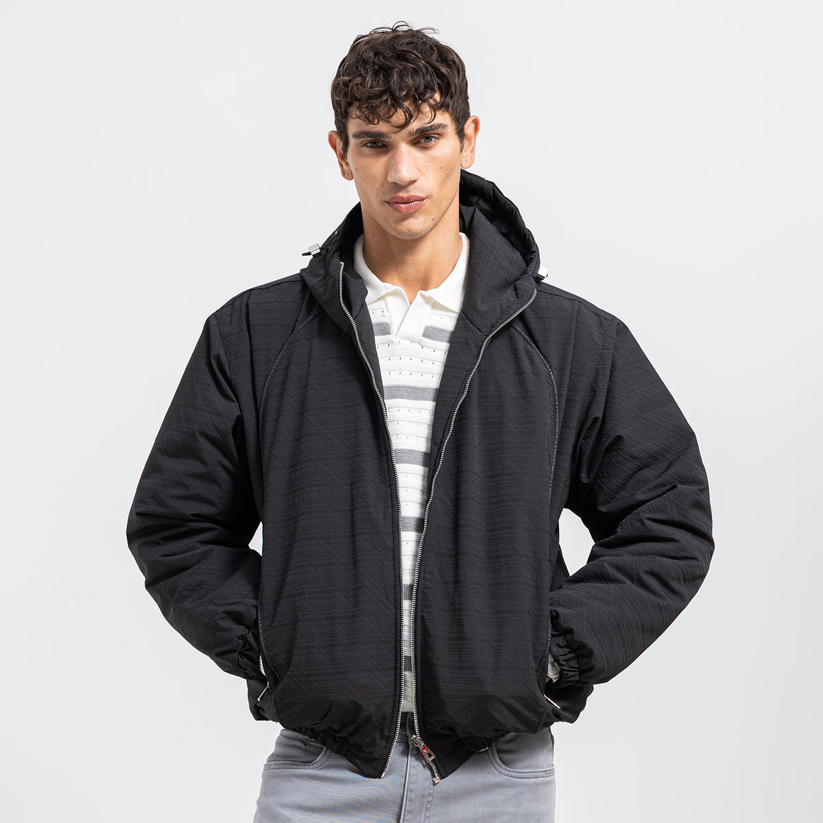 Jacket Zippered Basic-JA-077-W26