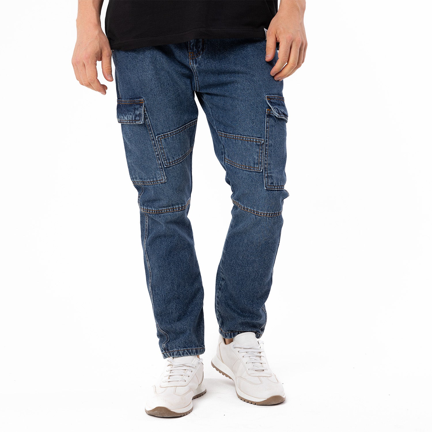 Jeans Cargo Cut & Saw-JO-528