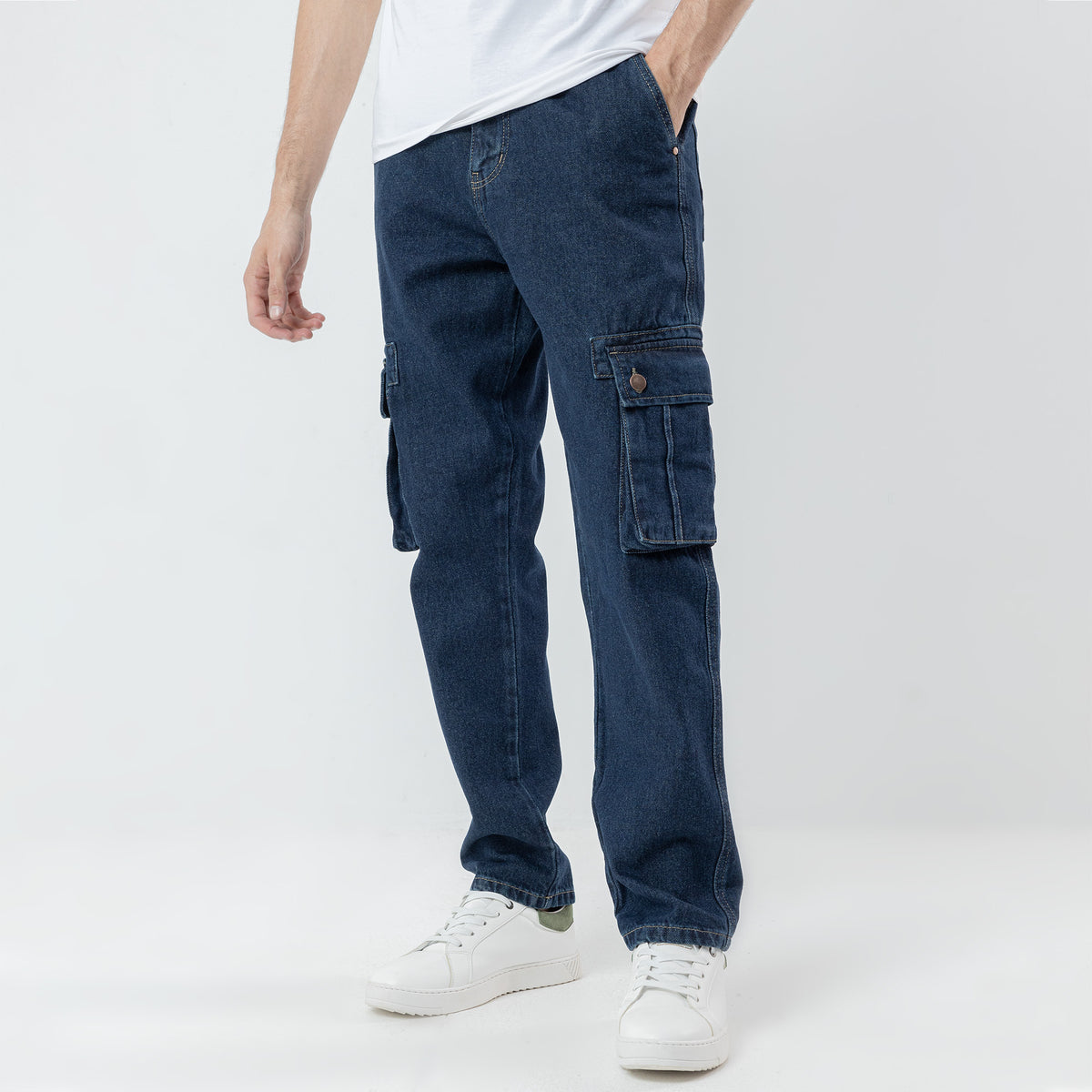 Jeans Cargo Basic 2 Pockets-JO-527