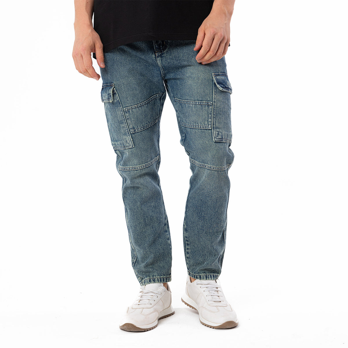 Jeans Cargo Cut & Saw-JO-528