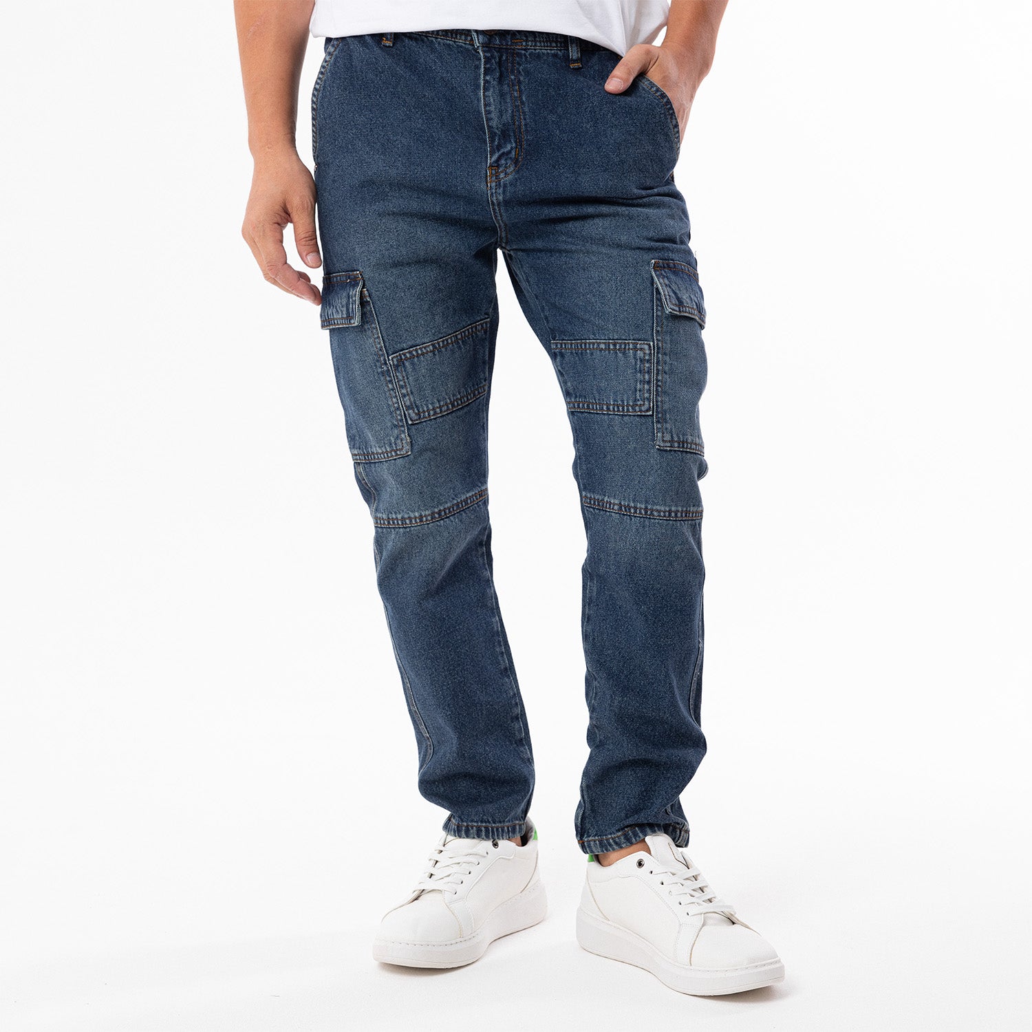 Jeans Cargo Cut & Saw-JO-528