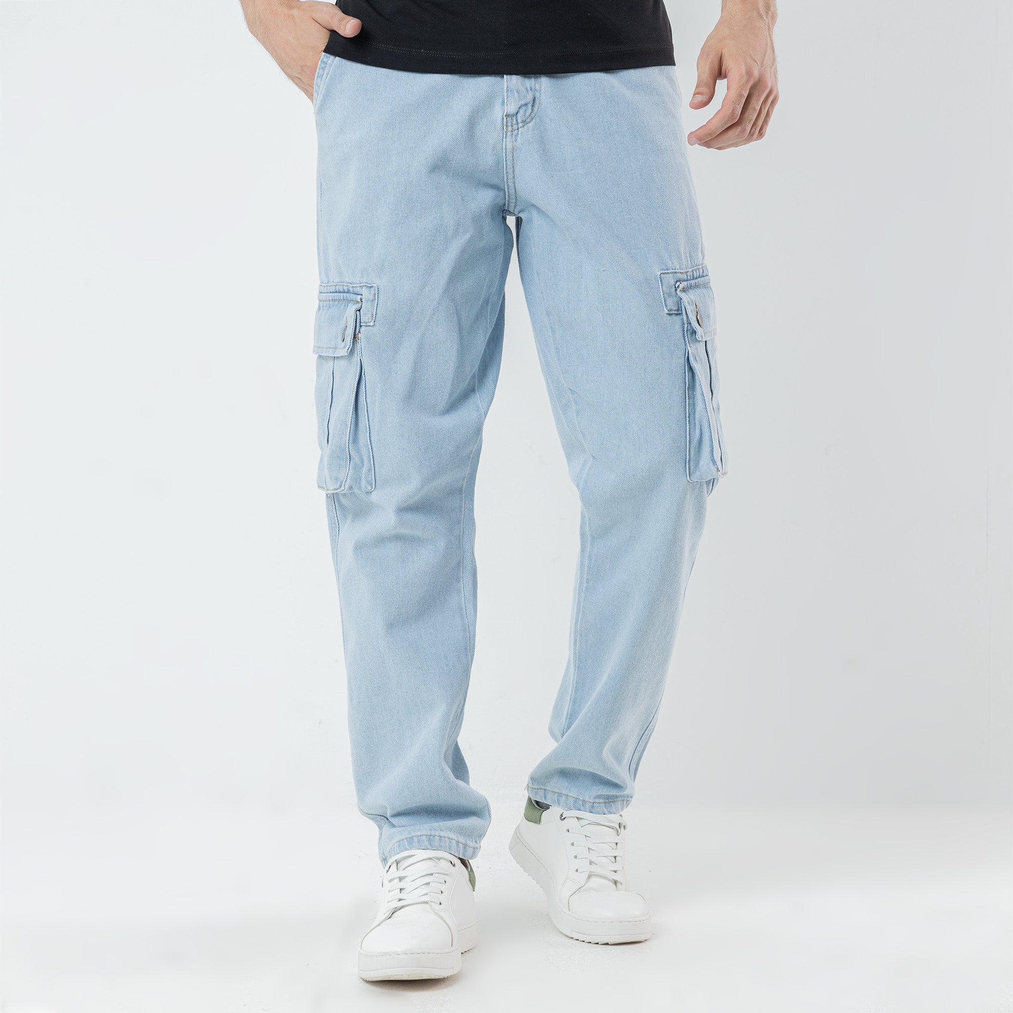 Jeans Cargo Basic 2 Pockets-JO-527