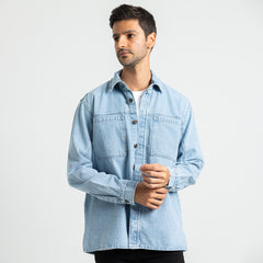 Shirt L/S Basic 2 Pockets-SH-202-W25