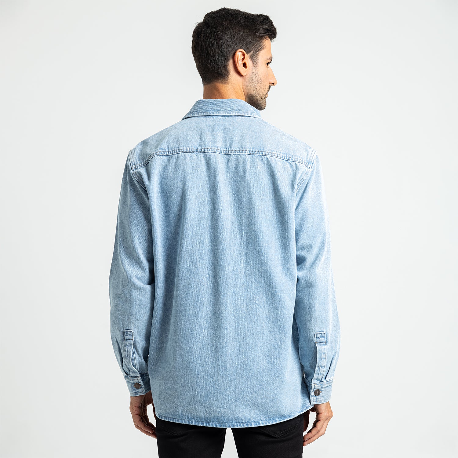 Shirt L/S Basic 2 Pockets-SH-202-W25