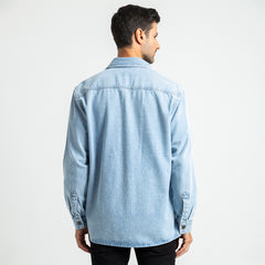 Shirt L/S Basic 2 Pockets-SH-202-W25