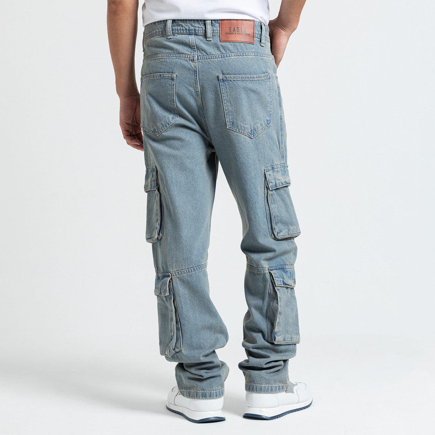 Jeans Wide Leg Cut & Saw-JN-580