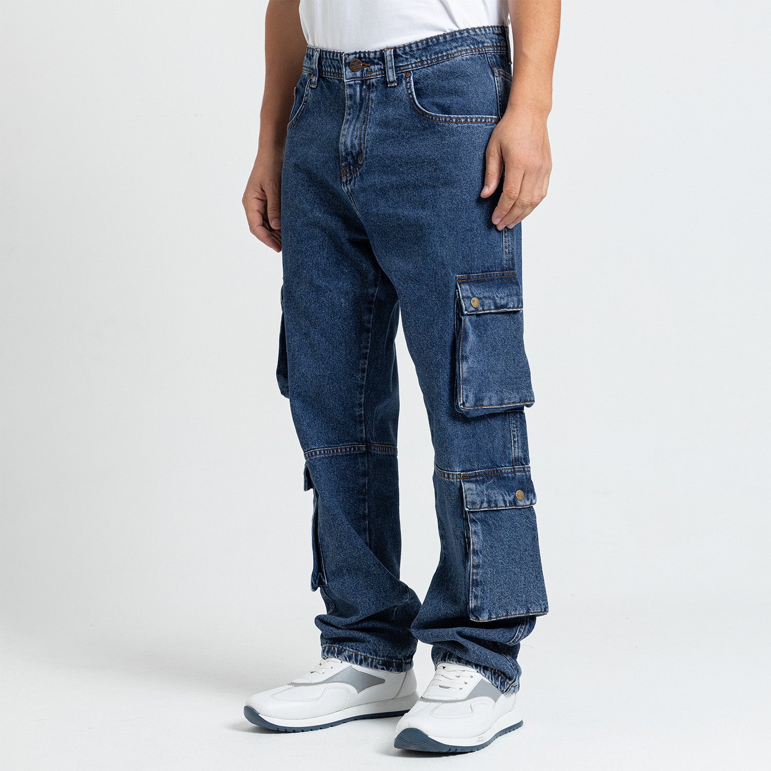 Jeans Wide Leg Cut & Saw-JN-580