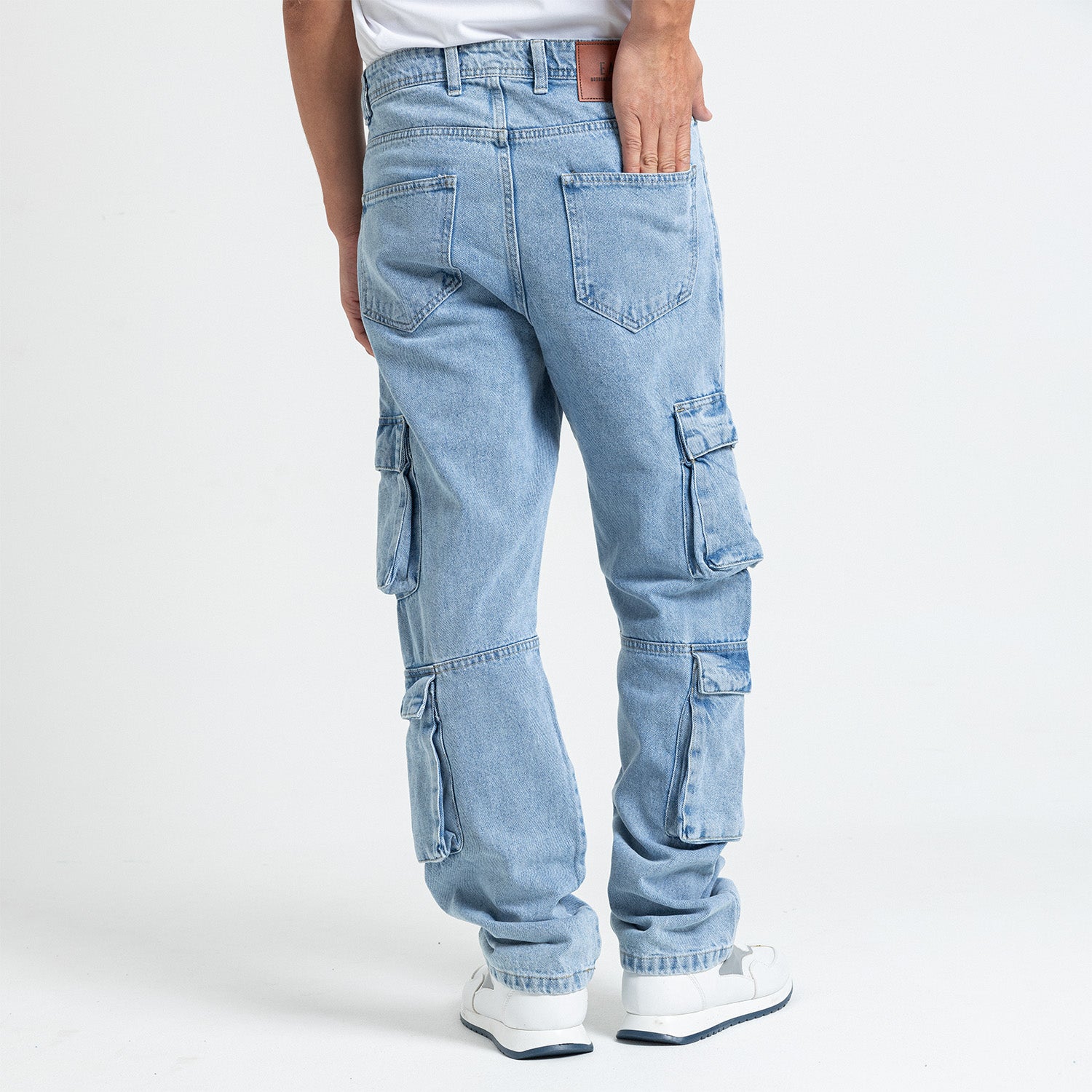 Jeans Wide Leg Cut & Saw-JN-580