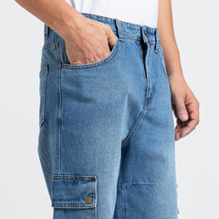 Jeans Wide Leg Cut & Saw-JN-581