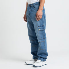 Jeans Wide Leg Cut & Saw-JN-581