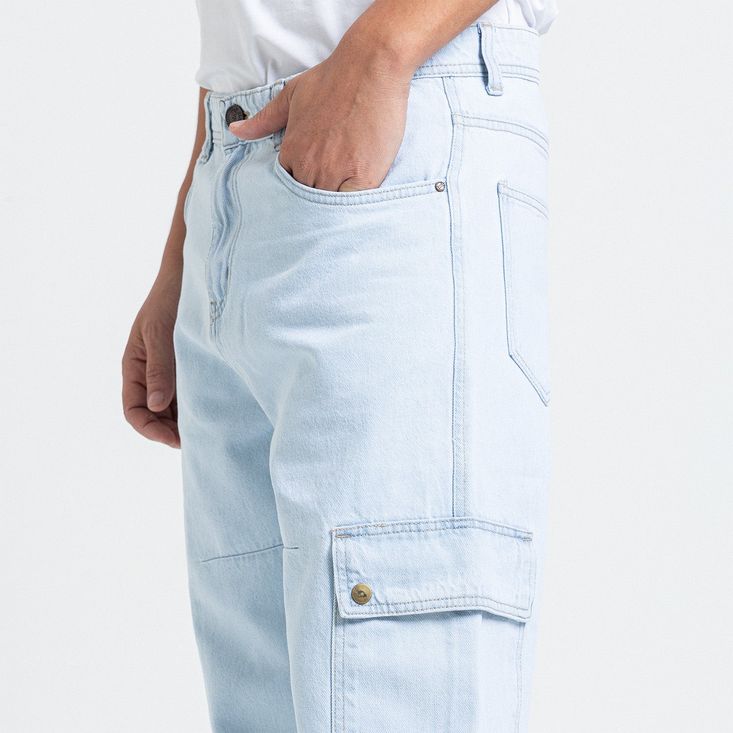 Jeans Wide Leg Cut & Saw-JN-581