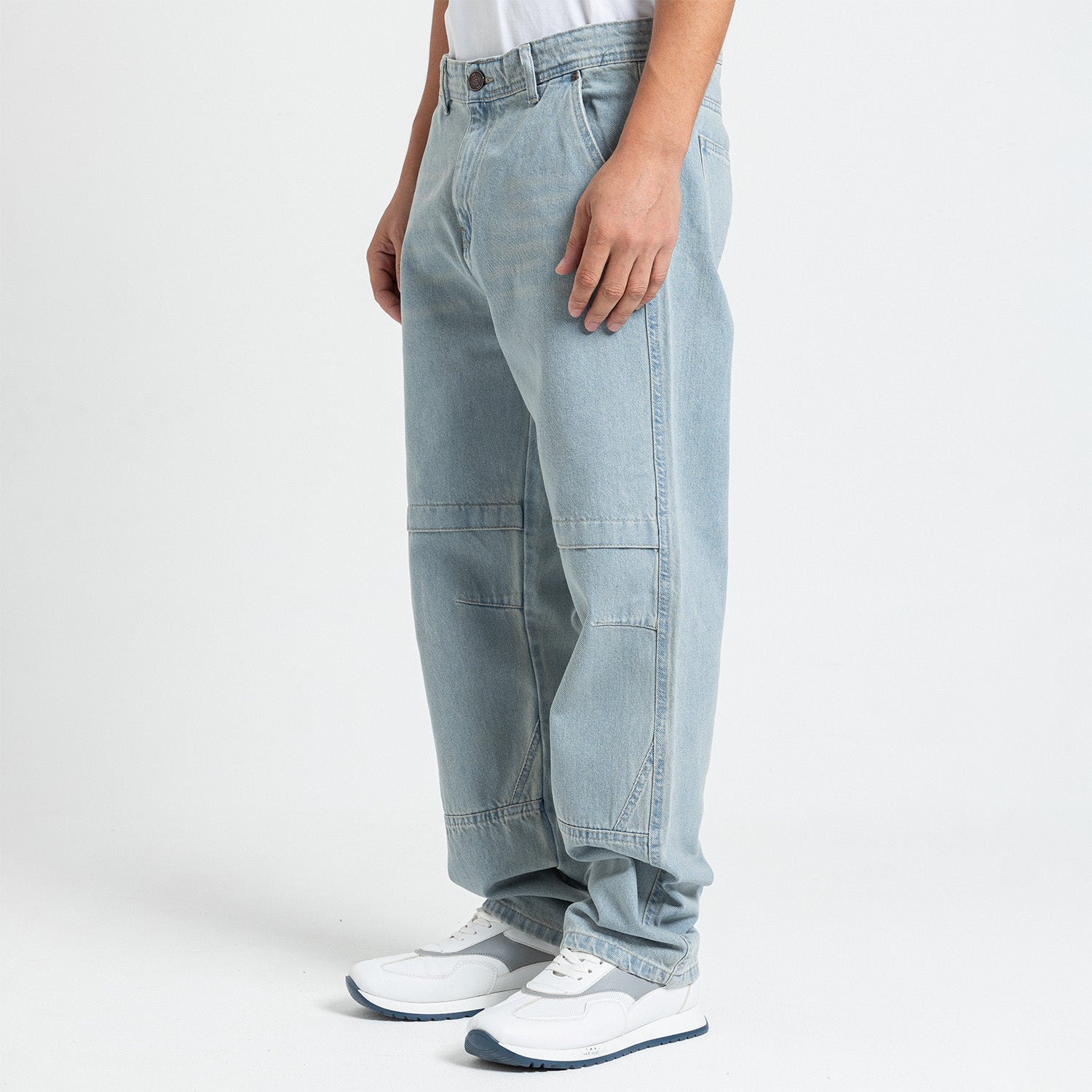 Jeans Wide Leg Cut & Saw-JN-589