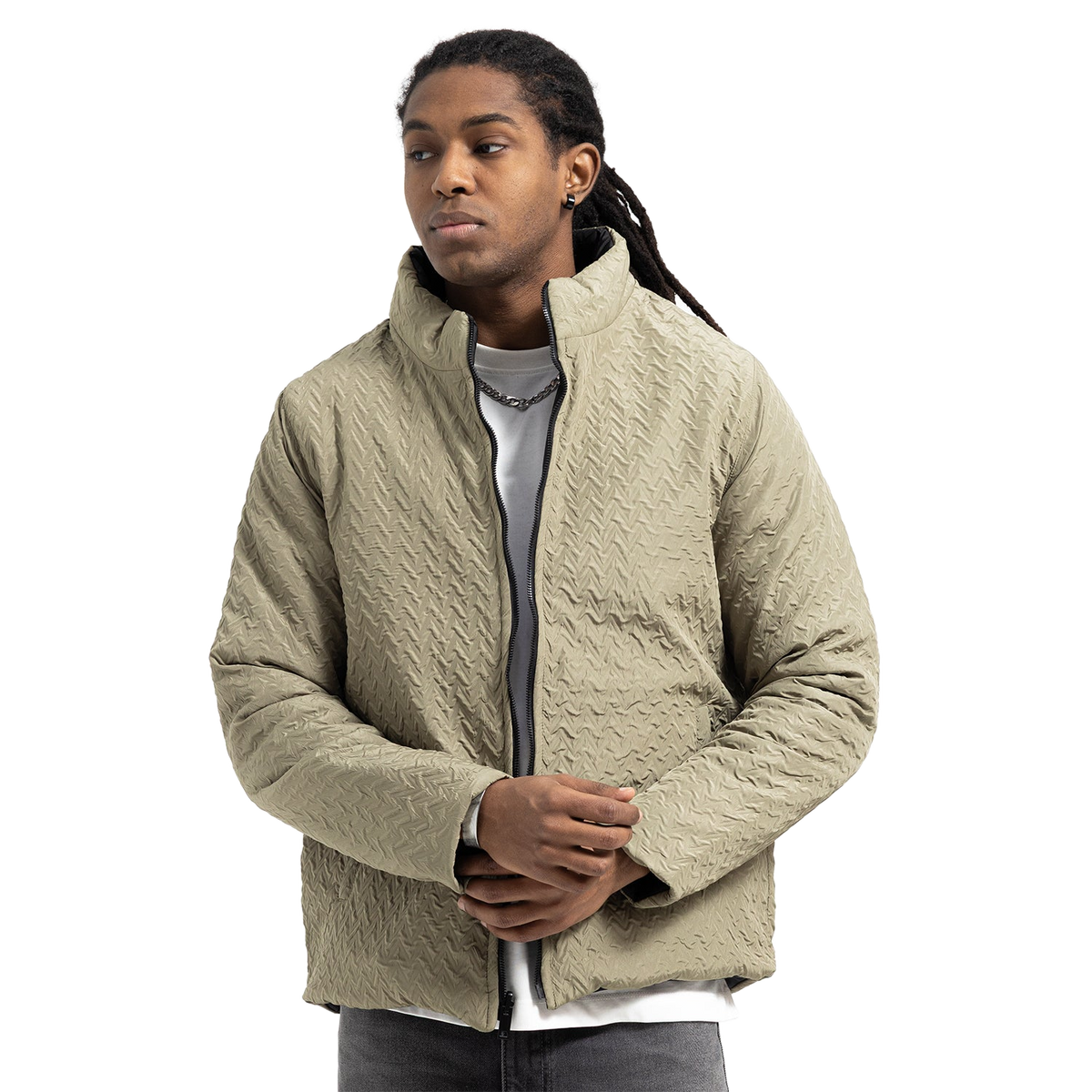 Double face Jacket Zippered JA-086-W26