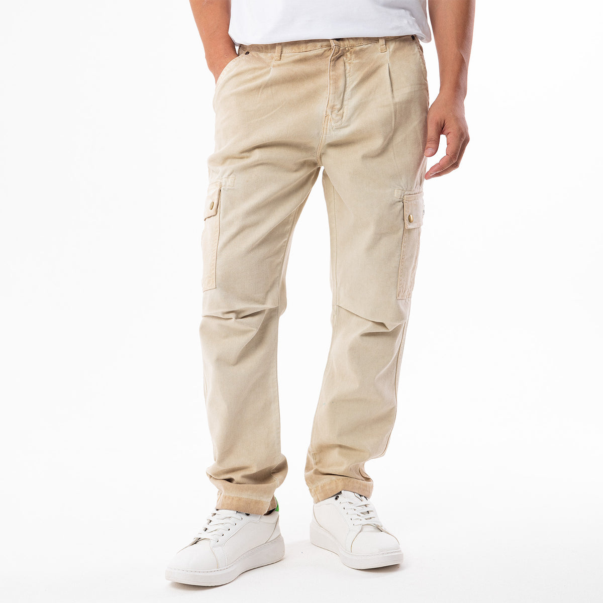 Pants Cargo Basic 2 Pockets-JO-546