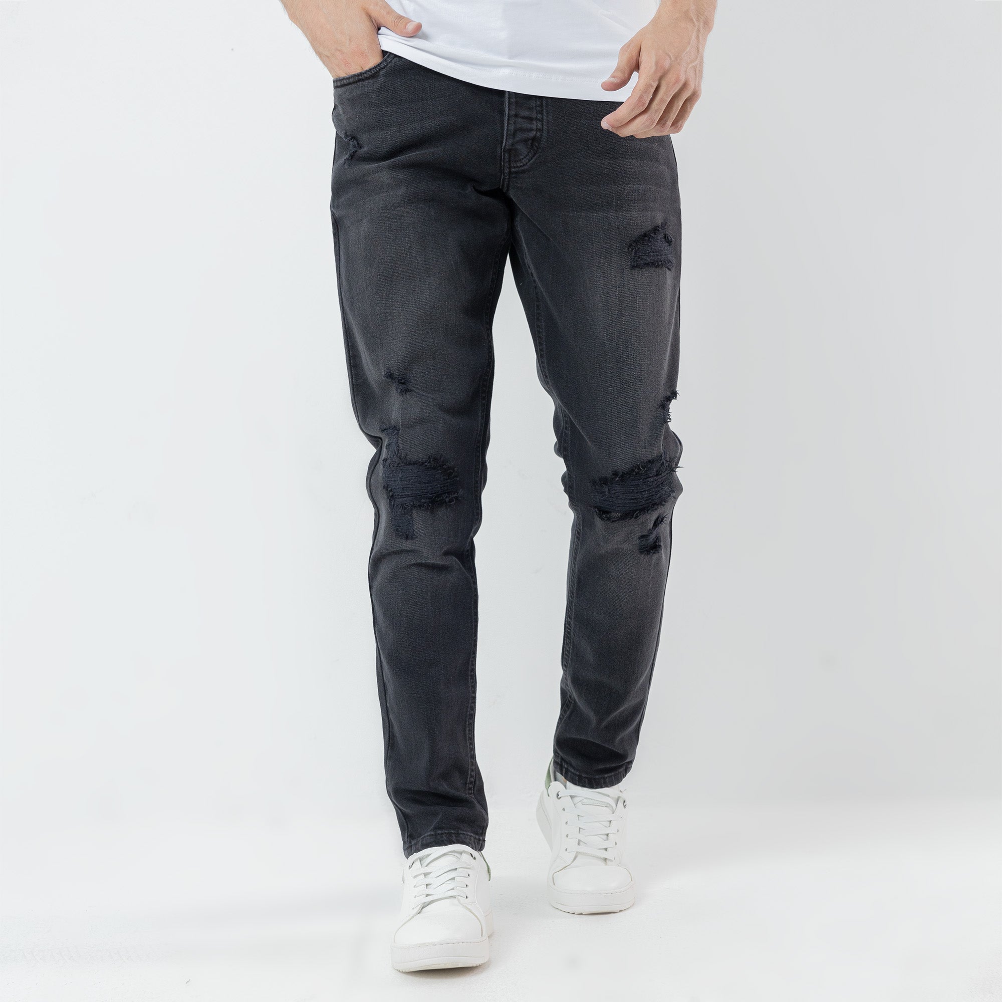 Jeans Slim Cut & Saw-JN-727