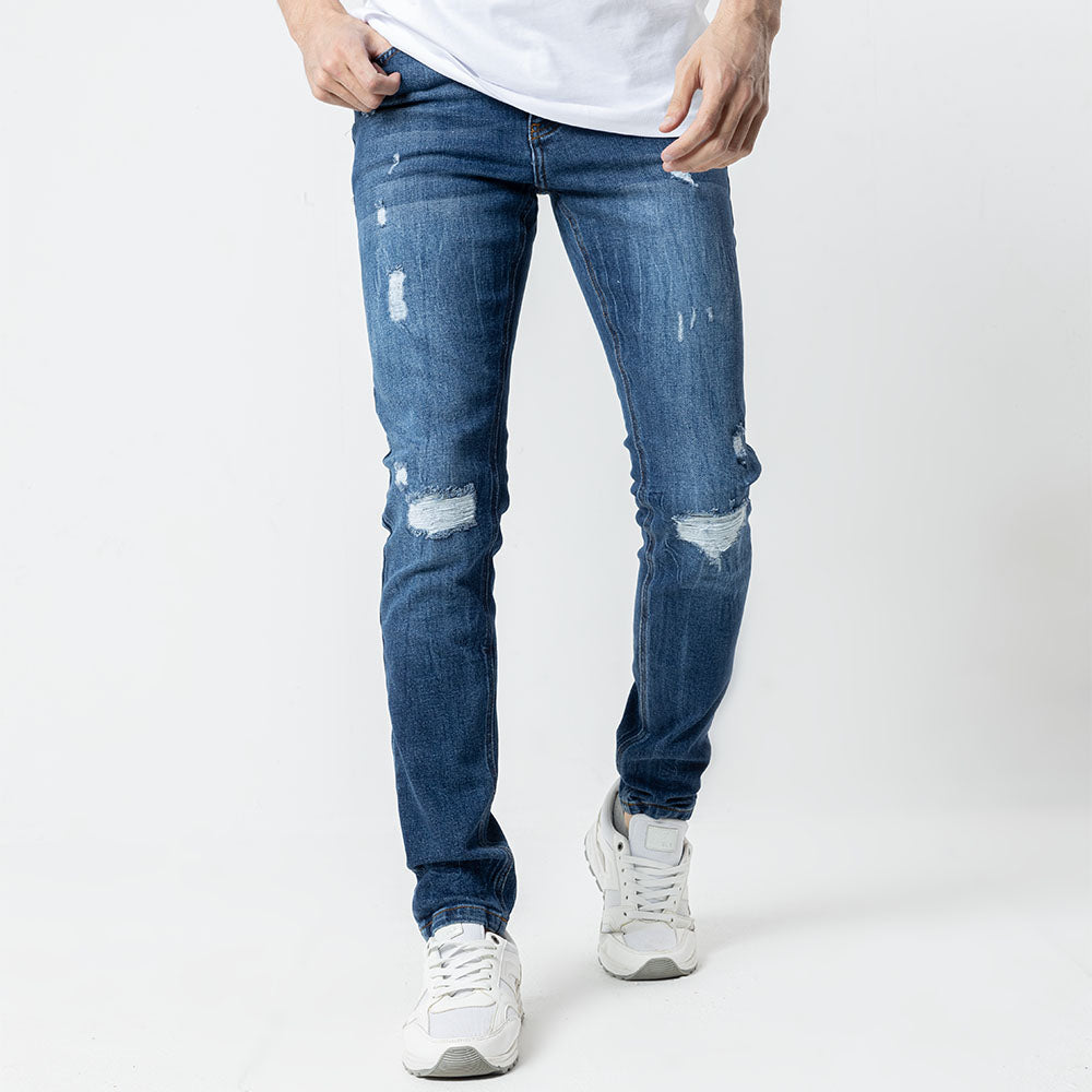 Jeans Slim Cut & Saw-JN-727