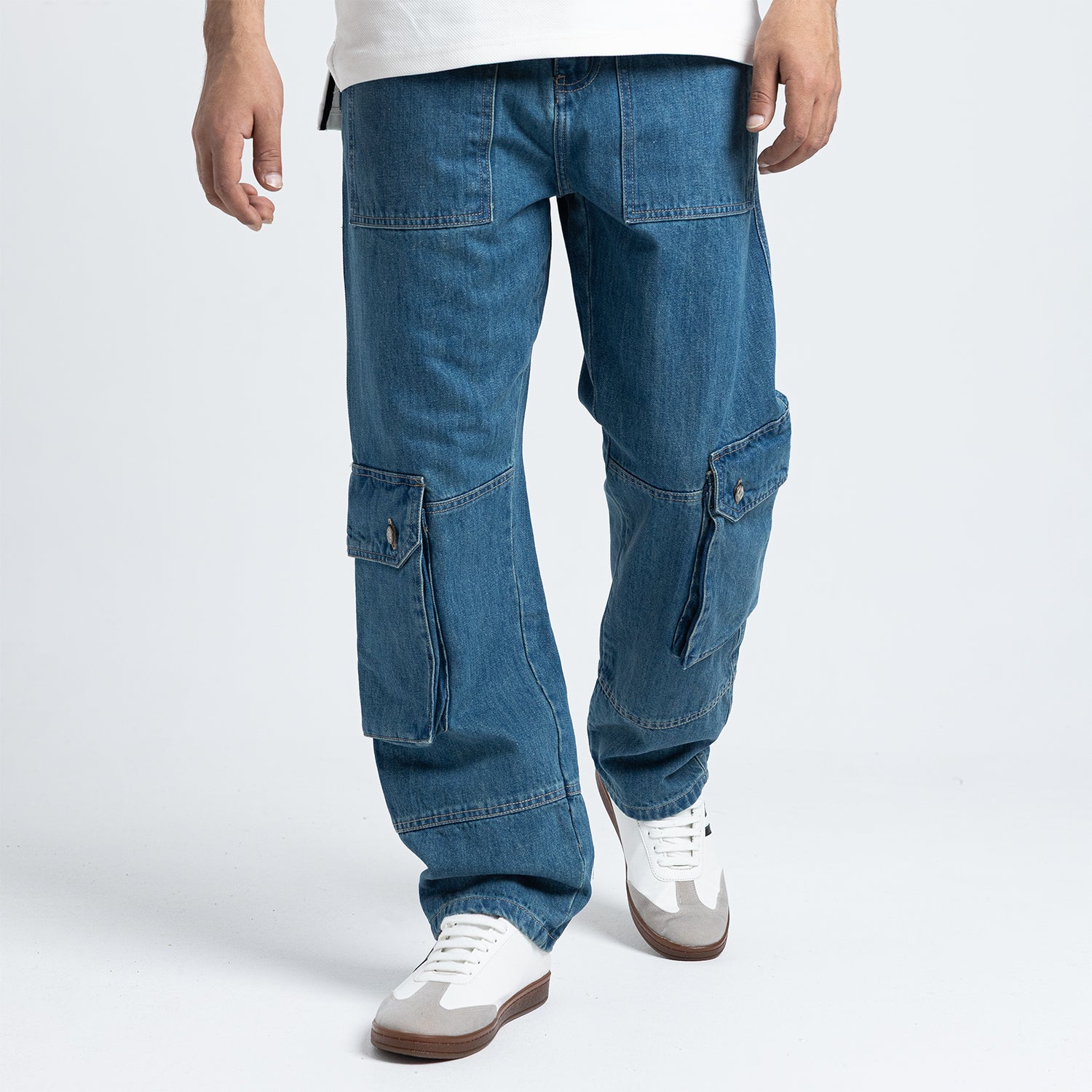 Jeans W.Leg Cut&Saw JN-929-W25 Main image